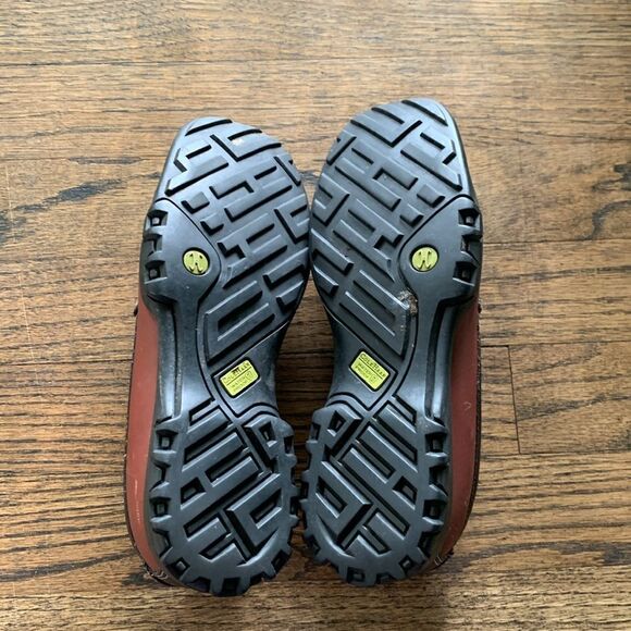 Cole Haan red leather slip on oxford style loafers size 5.5 - Picture 7 of 11